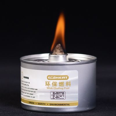 топливо 6hours 7oz ссаживая может подогреватель блюда шведского стола Sterno 170F фитиля пластиковой крышки сподручный