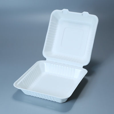 раковины багассы сахарного тростника 8in Tableware контейнера фаст-фуда 9in Biodegradable Freezable