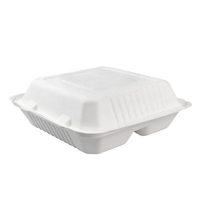 раковины багассы сахарного тростника 8in Tableware контейнера фаст-фуда 9in Biodegradable Freezable