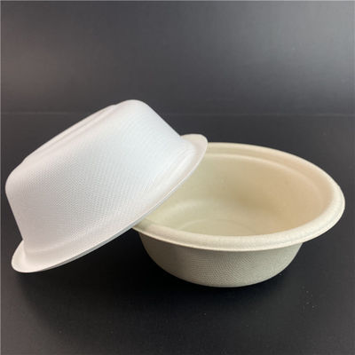 Багасса сахарного тростника масла 120 градусов устойчивая Biodegradable покрывает на вынос шар с крышкой