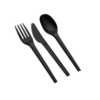вилки столового прибора 100% PLA Compostable CPLA 9in Biodegradable и ножи ложек