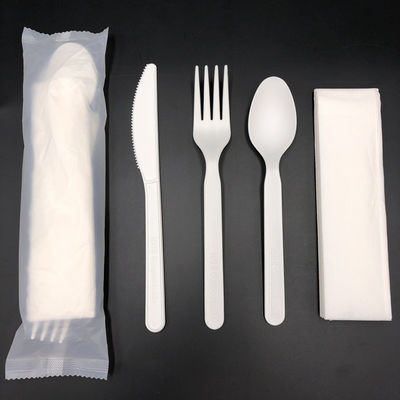 вилки столового прибора 100% PLA Compostable CPLA 9in Biodegradable и ножи ложек