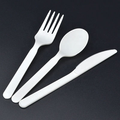 вилки столового прибора 100% PLA Compostable CPLA 9in Biodegradable и ножи ложек