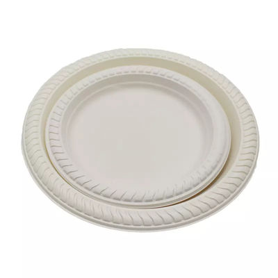 плиты 10in круглой майцены 9in устранимые Biodegradable вокруг Tableware плиты