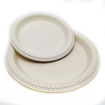 плиты 10in круглой майцены 9in устранимые Biodegradable вокруг Tableware плиты