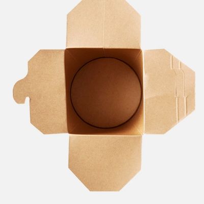 коробка лапши Tableware 8oz 12oz складного круга 250ml Biodegradable устранимая бумажная