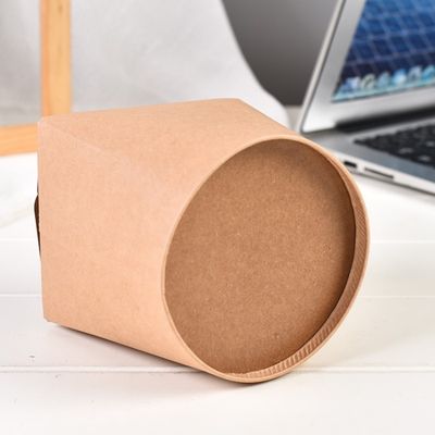 коробка лапши Tableware 8oz 12oz складного круга 250ml Biodegradable устранимая бумажная