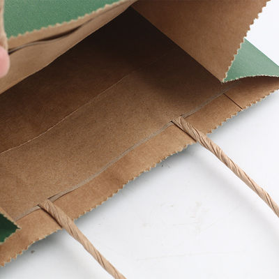 Сумка подарка Tableware 130g 135g Kraft Biodegradable устранимая белая с ручками