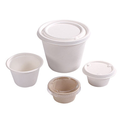 салатницы супа бумаги 1oz 2oz 4oz устранимые с крышками разделывают чашки
