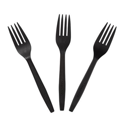 Столового прибора Tableware CPLA партии утварей ложка ножа вилки 165mm Compostable установленная с салфеткой