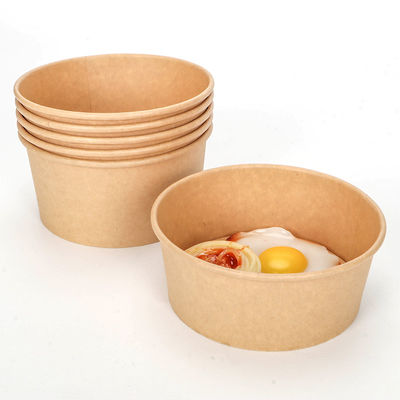 42oz 1300ml вокруг шаров Biodegradable устранимого Tableware больших устранимых для горячего супа