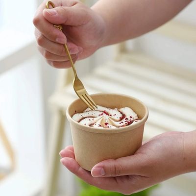 4oz к упаковке чашки мороженого Tableware йогурта 32oz Biodegradable устранимой