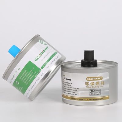 топливо 6hours 7oz ссаживая может подогреватель блюда шведского стола Sterno 170F фитиля пластиковой крышки сподручный