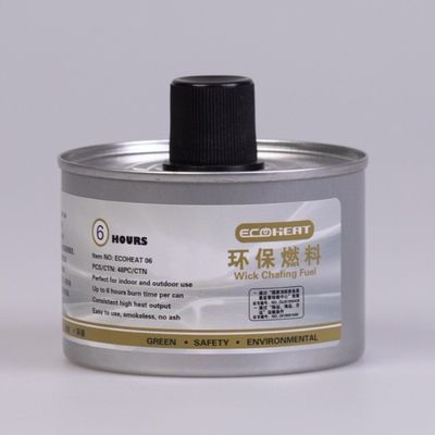 топливо грелки еды топлива жидкостного фитиля жары еды 84mm ссаживая консервирует ожог 6 часов