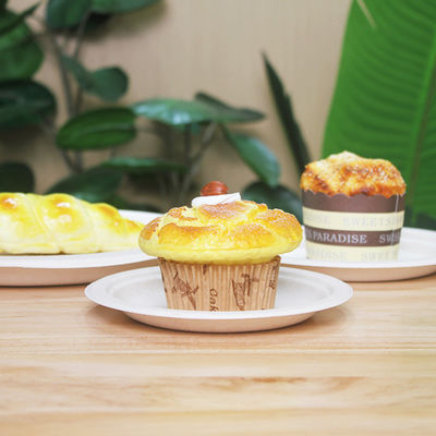 Плиты Eco зеленого 100% Biodegradable Compostable Tableware партии дружелюбные устранимые