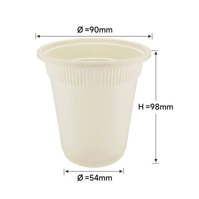 майцена PLA 16oz био принимает вне напитку Starbucks кофейных чашек горячие чашки напитка