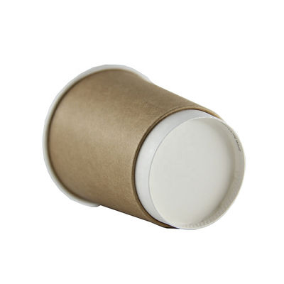 PE 10oz 12oz покрыло кофейные чашки двойного бумажного стаканчика стены устранимые с крышками