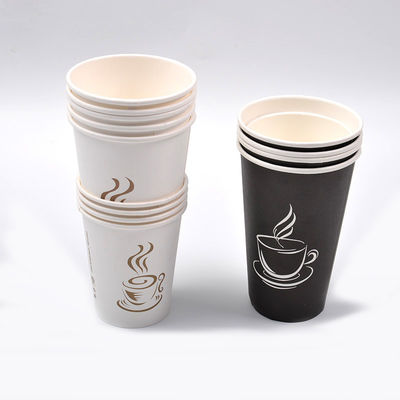 Кофейные чашки чая 12oz 360ml изготовленных на заказ бумажных стаканчиков логотипа устранимых горячие выпивая с крышками